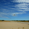 The 1000m brick paved runway at Thevenard Island