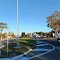 Looking along the Dukes Highway in the town of TINTINARA, on 16-04-2012