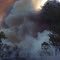 Bush fire near Tennant Creek, Northern Territory, Australia