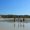 Walking along Whites Beach