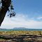 Maria Island from the beach at Orford