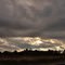 Sun coming through