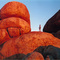 Laurent at the Devils marbles