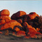 Sunset at the devils marbles