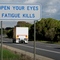 How can you read this sign if your eyes are closed?