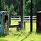 Abandoned Gas Station Pumps