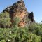 A little farther than the end of the route of Windjana gorge