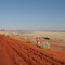 Australia, WA, Kimberley, Kimberley Diamonds Mine, tailings pond, SEP 2007