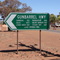 Wiluna - Gunbarrel Highway Sign (to Ayers Rock)