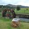 Water wheel above waterfall, Smith Street, Waratah