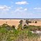 On top of the 43metre high Mt. Wycheproof and the Boort road