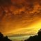 sunset following storms