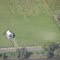 Aerial photo of shack
