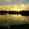 Sunset of Woodcroft lake