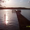 My dock at sunset