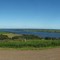 top of a hill
