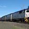 Danish built EMD MZ111 locomotives in their Independent Rail livery just a few days after IRA was bought out by QUBE.