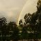 Rainbow over the Goulbourn flooded paddocks