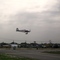 Aircraft landing at La Porte