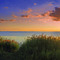 Harsen's Island, View across Lake St. Clair, Twin Sisters Lighthouses