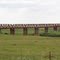 Vaal River rail bridge at Villiers