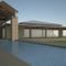 Caledon Manor's Organique Restaurant and Pool (Artist impression)