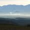 View from Rooiberg towards Calitzdorp and Swartberg, in the middle Bosemkop hill, June 2009
