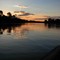 Sunset on Vaal River, Bloemhof