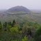 从孝文昭皇后陵顶东望魏孝文帝长陵 北魏 The Tomb of Emperor Xiaowen of Northern Wei from the top of the Tomb of Empress Wenzhao (end of 5th century)