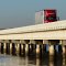 The "big" bridge across Lake Palestine