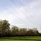 VIRGINIA: SUFFOLK: high-tension towers walking the landscape to Five Mile Road