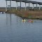 VIRGINIA: ATLANTIC INTRACOASTAL WATERWAY: kayaking in the canal