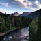 Wenatchee River from Highway 2 Bridge in Leavenworth