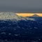 Overcast over Mt Rainier and Mt Adams
