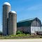Rustic Barn with silos