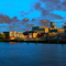 World Famous Manitowoc River and downtown, Manitowoc, Wisconsin