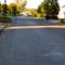 Original brick paving on Lincoln Highway in Woodbine, IA