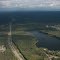 Scout Lake near Sterling Highway, Alaska - aerial photograph  (aat)