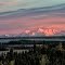 Sunrise over Spur Volcano