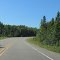 Winding road around Whitefish Lake