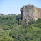 Basalt rock formation