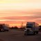 Kansas Trucker's Sunset