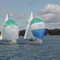 Downwind Racing on Lake Lansing