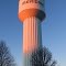 Cylindrical water tower of Meridian