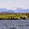 USA - VT - Lake Champlain. Crossing the lake part 7 of 9: one last look back to the Adirondacks....