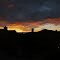Sunset from porch
