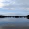 Crystal Lake under clouds