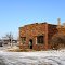 Brown brick building