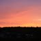 Sunrise over Keown's Farm in Sutton, MA