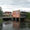 Superior St. bridge over the Kalamazoo River, Albion, Michigan